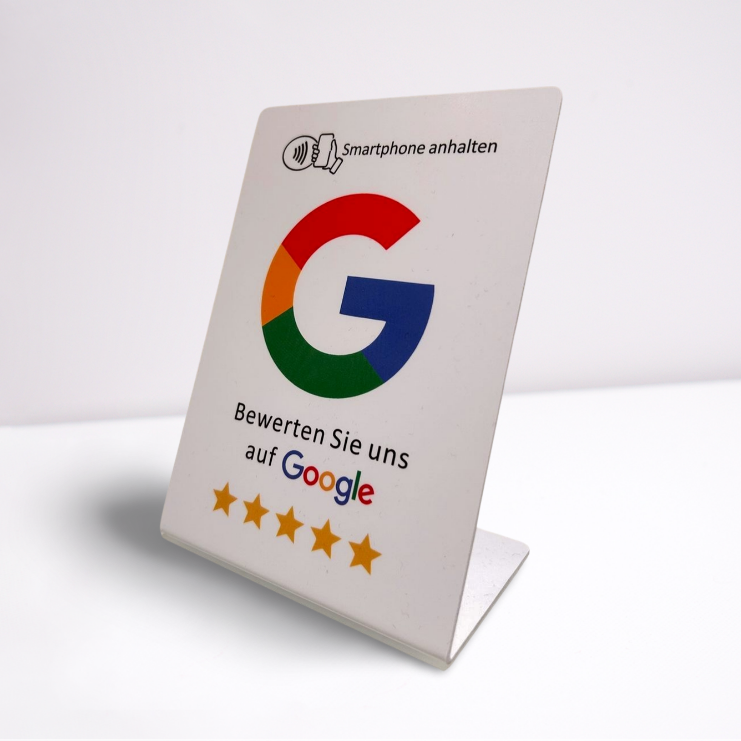 NFC-Aufsteller: Mehr Google-Bewertungen in nur 5 Sekunden